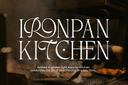 Horia Garden - Luxury Food Fonts, a Serif Font by Randi Irvan | Rvandtype (Thumbnail 5 of 12)