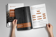 Annual Report Template V7, a Brochure Template by JanySultana (Thumbnail 2 of 12)