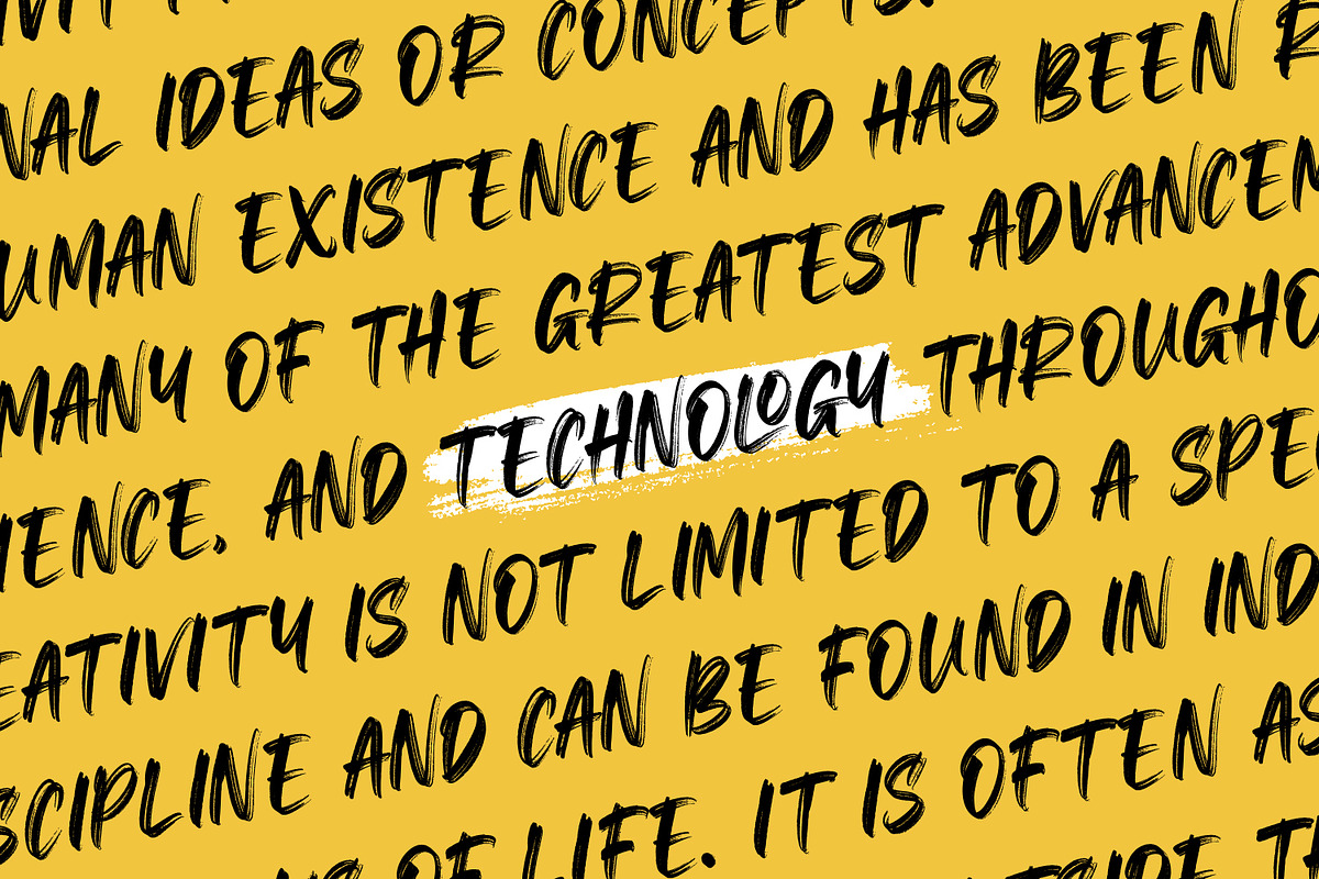 Black Butter, a Script Font by Ditatype (Photo 4 of 10)