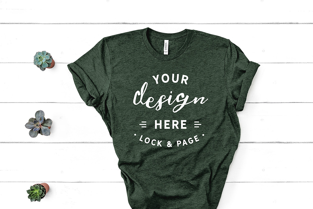 Bella Canvas T-Shirt Mockup Bundle, a Shirt Mockup by lock and page (Photo 40 of 85)