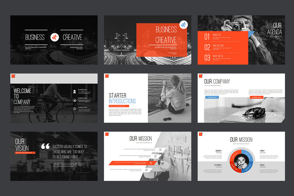 Business Creative Keynote, a Presentation Template by Stock Shape (Photo 2 of 9)