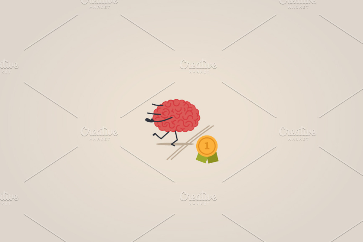 Brain character big set 2, a Person Illustration by Beatriz Gascón (Photo 4 of 4)