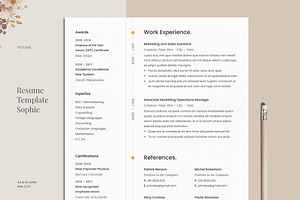 Resume Template Greta