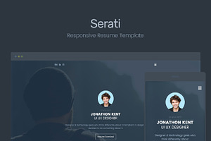 Resume Html Template