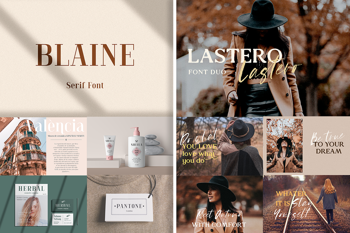 Elegant Serif Font Bundle, a Serif Font by Larin Type Co. (Photo 14 of 15)