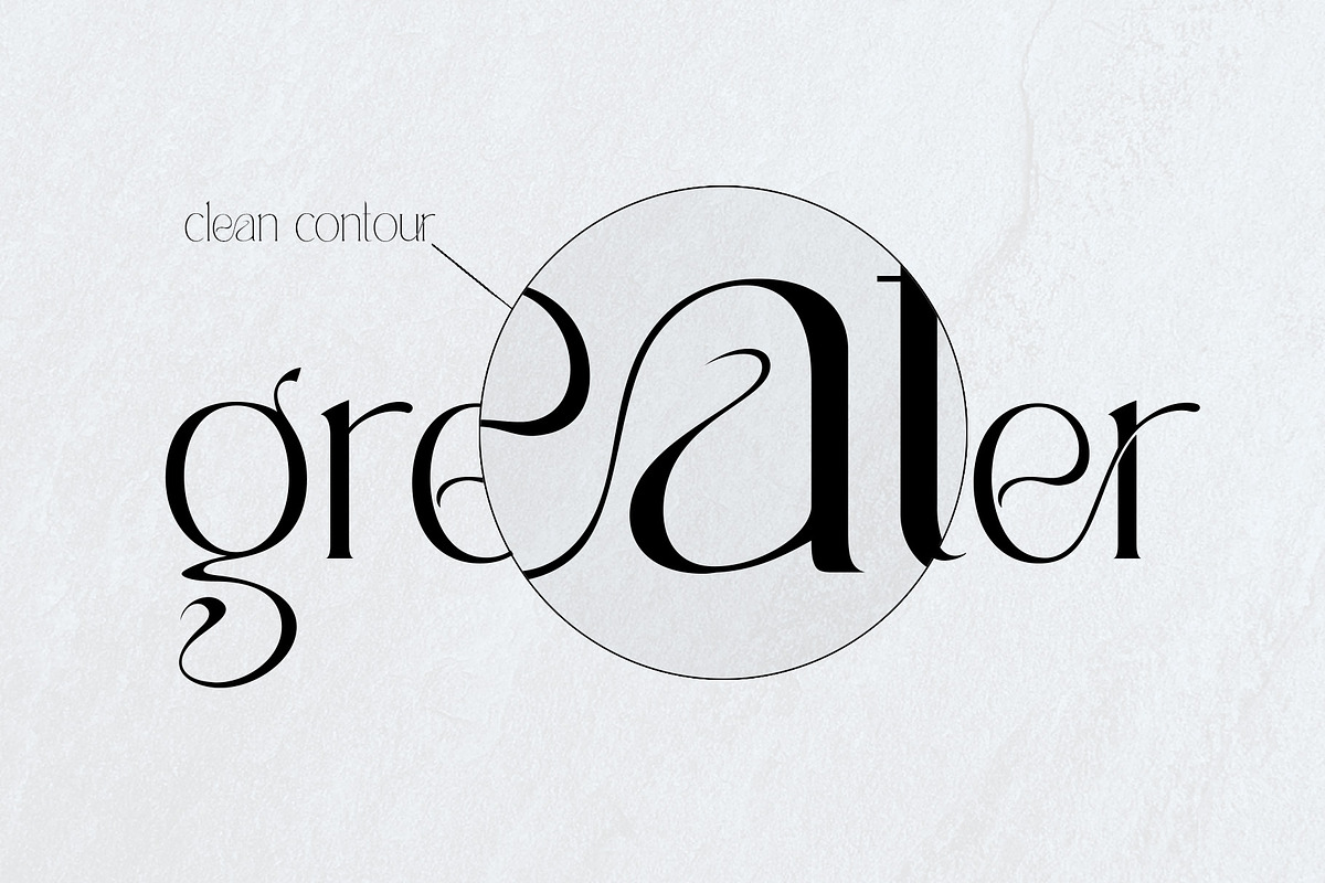 Fountainhead- extra light & regular, a Serif Font by Innire (Photo 2 of 7)