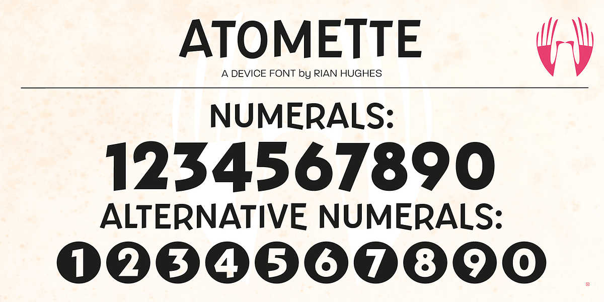 Atomette, a Sans Serif Font by Device (Photo 8 of 8)