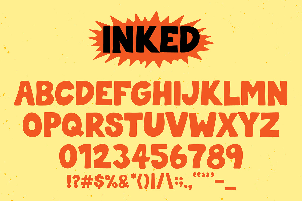Janky Sans | Wonky All Caps Font, a Sans Serif Font by HeyAidan (Photo 3 of 6)