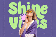Funky Glitz Retro Bubble Font, a Serif Font by timelesstype.co (Thumbnail 10 of 20)