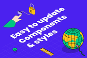 Isometric Presentation, a Presentation Template by MNML Agency (Thumbnail 6 of 22)