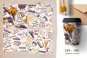 Italian Desserts. Pastries Sketches, a Food Illustration by Yevheniia (Thumbnail 9 of 10)