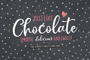 The Simply Sweet Font Duo, a Script Font by Nicky Laatz (Thumbnail 6 of 12)