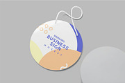 Round Door Sign Mockups, an Advertising Mockup by megostudi0 (Thumbnail 5 of 7)
