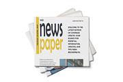 Newspaper Mockup, an Advertising Mockup by mockupbuys (Thumbnail 6 of 8)