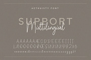 Aethuisty Handwritten Script Font, a Script Font by Typebae (Thumbnail 8 of 8)
