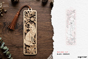 Winter Animals Bookmarks SVG Bundle, a Decorative Illustration by svgocean (Thumbnail 7 of 13)