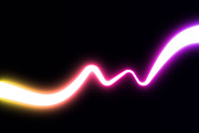 Neon Glow Wave Line Background, a Background Graphic by Design Store (Thumbnail 1 of 3)