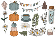 Thanksgiving Cozy Fall Clipart, a Graphic by Murphy & Frank (Thumbnail 6 of 8)