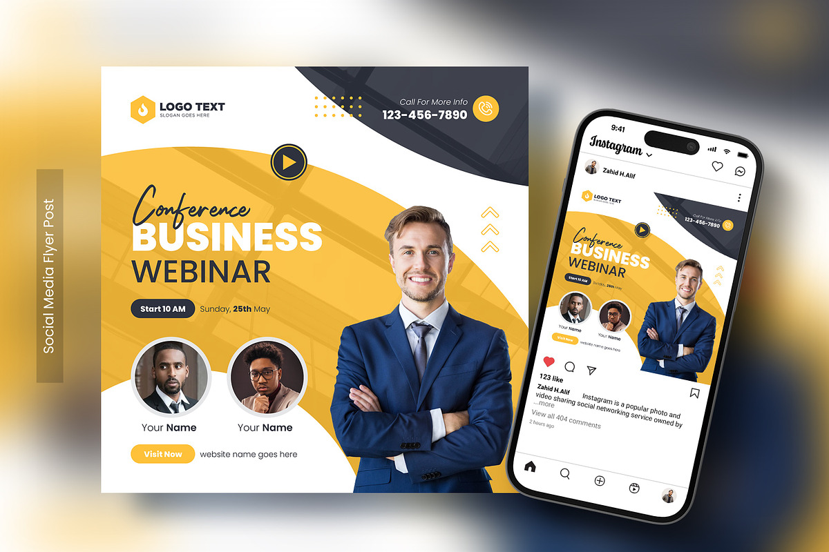Social Media Flyer Post Template preview 3