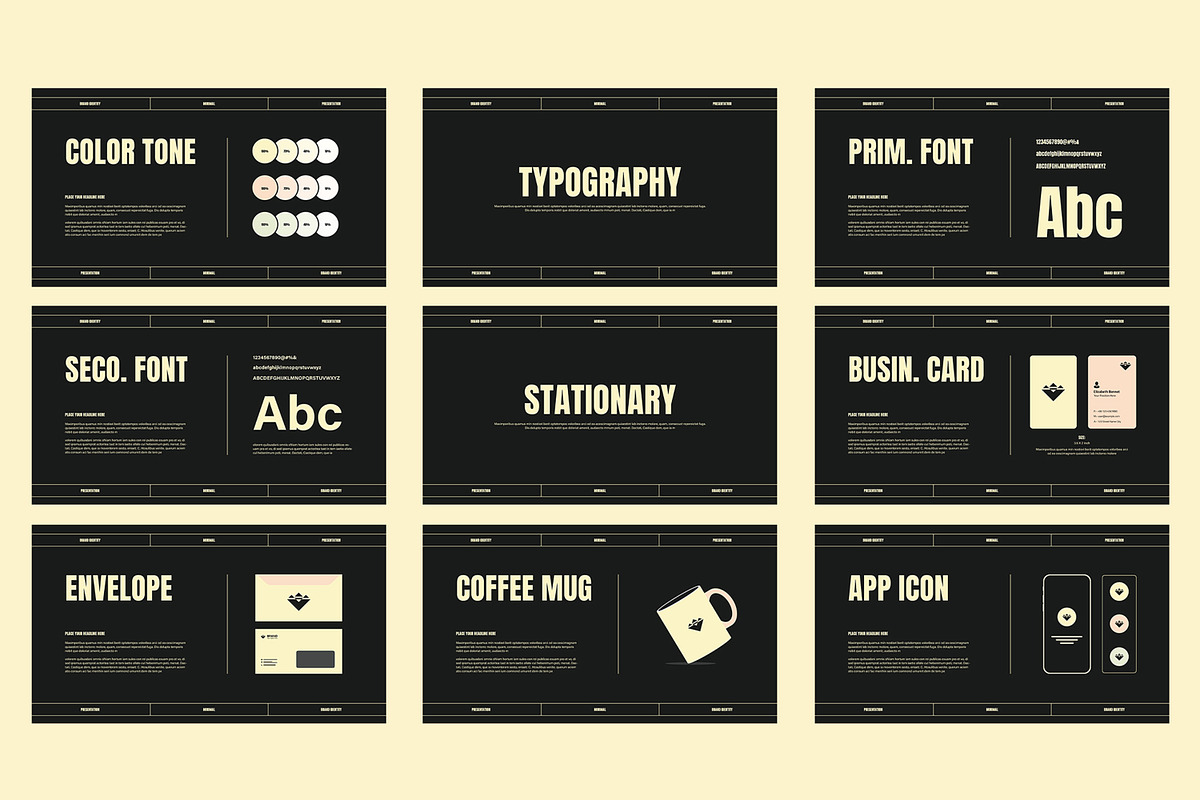 Brand Identity Guidelines Layout, a Presentation Template by ContestDesign (Photo 3 of 4)
