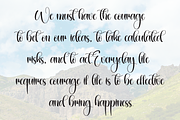 Coasters | Script Font, a Handwritten Font by Scratchones (Thumbnail 6 of 9)