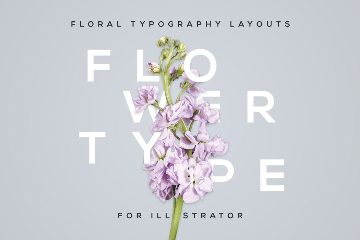 FlowerType for Illustrator