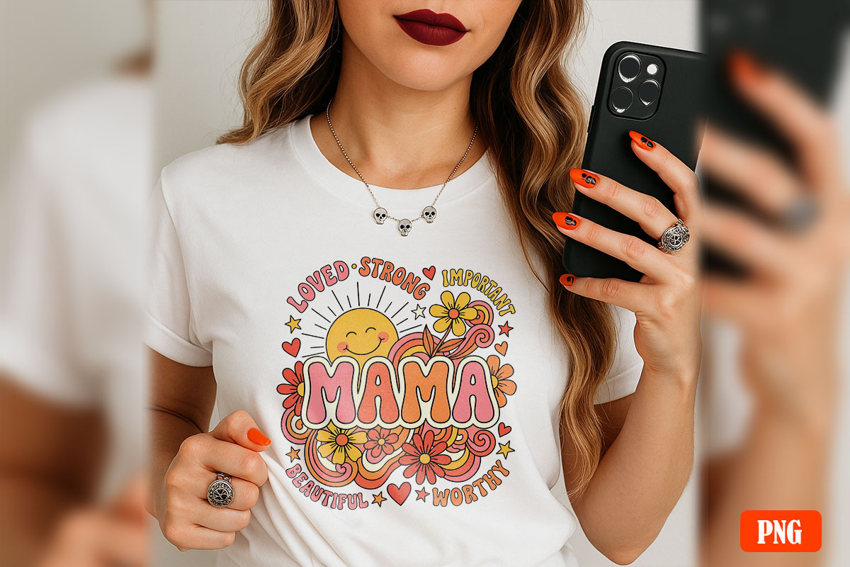 Mother’s Day Sublimation PNG Bundle, an Illustration by GlitterCraft (Photo 38 of 41)