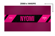 Podcast YouTube Banner Template, a Social Media Template by Vaughn Studios (Thumbnail 2 of 5)