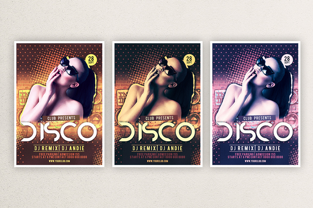 Disco 1, a Flyer Template by What a Story (Photo 3 of 5)