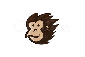 Monkey Mascot Logo