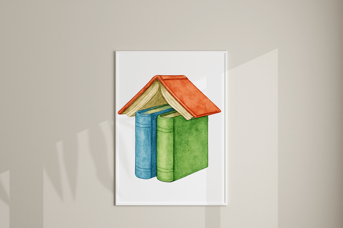 Book Clipart Set, a Decorative Illustration by Pati Charm Studio (Photo 7 of 8)