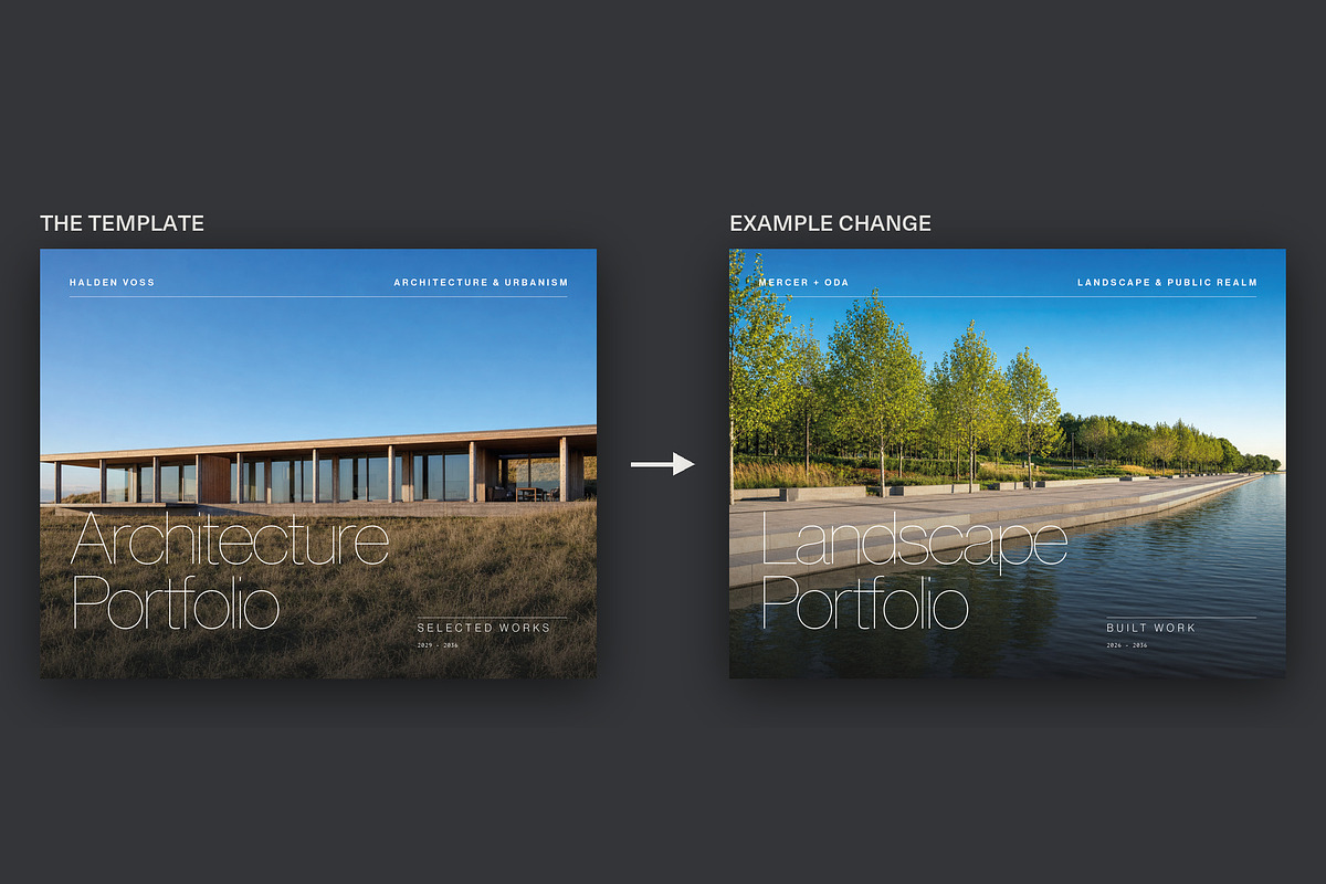 Landscape Architecture Portfolio, a Brochure Template by BrandPacks (Photo 2 of 12)