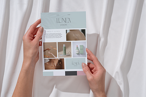 Skincare Brand Kit Canva Template, a Templates & Theme by TheSimplySereneShop