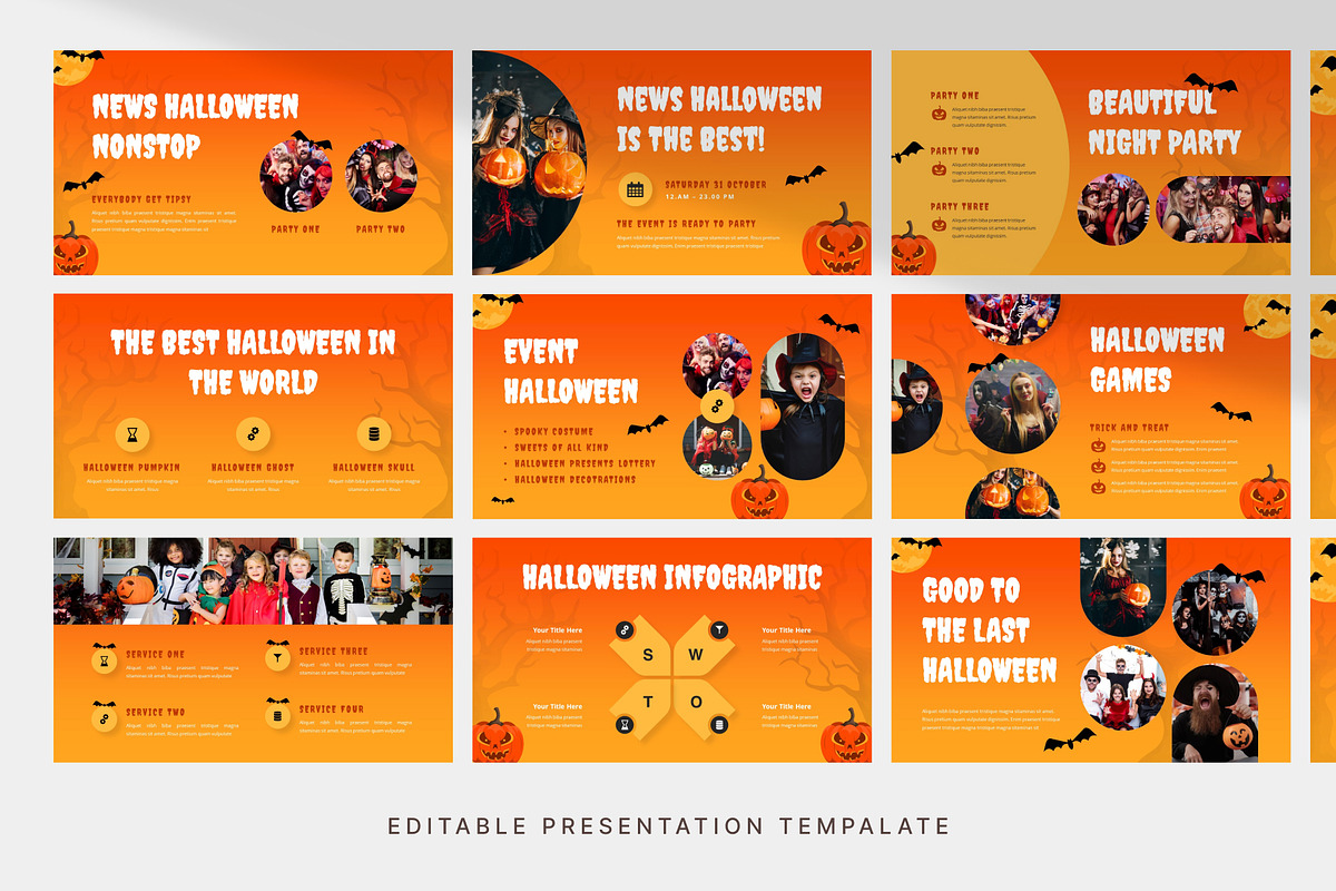 Halloween Festival Presentation, a Presentation Template by Digitcase x Wealthwells (Photo 3 of 4)