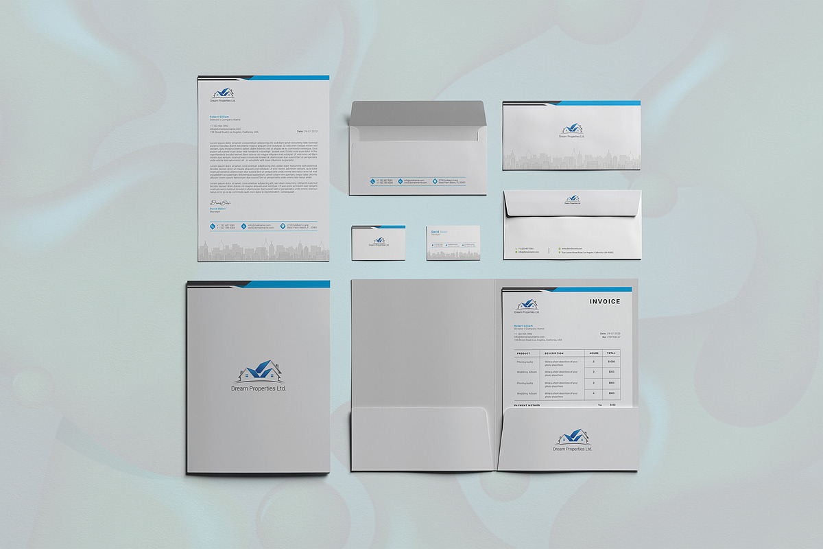 Corporate Identity Pack, a Stationery Template by DesignDevisers (Photo 1 of 10)