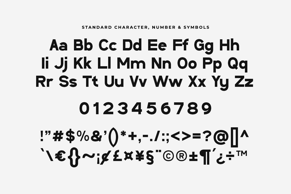 Bumil - Unique Sans Font, a Sans Serif Font by Shakira Studio (Photo 10 of 10)