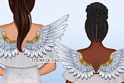 Angel Girl Memorial Cliparts, an Illustration by The GG Shop (Thumbnail 5 of 8)