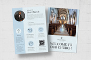Church Welcome Card Template, a Poster Template by BrandPacks (Thumbnail 4 of 5)
