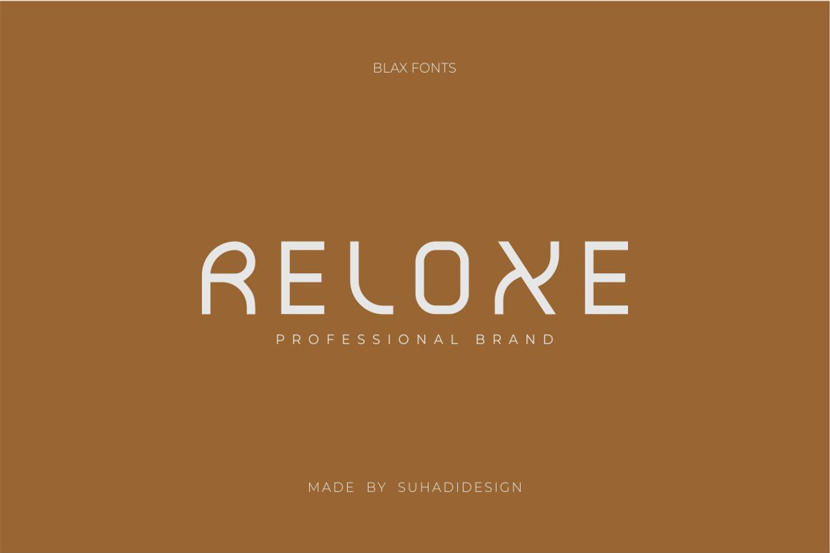 Blax - Sans Serif Alternate Font, a Sans Serif Font by suhadidesign (Photo 6 of 20)