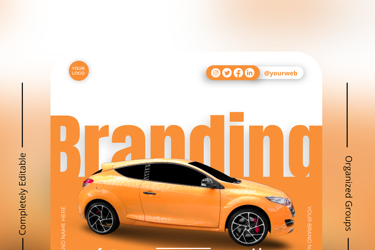Automotive & Tech Design Templates I, a Social Media Template by Exceptionalways (Photo 29 of 36)