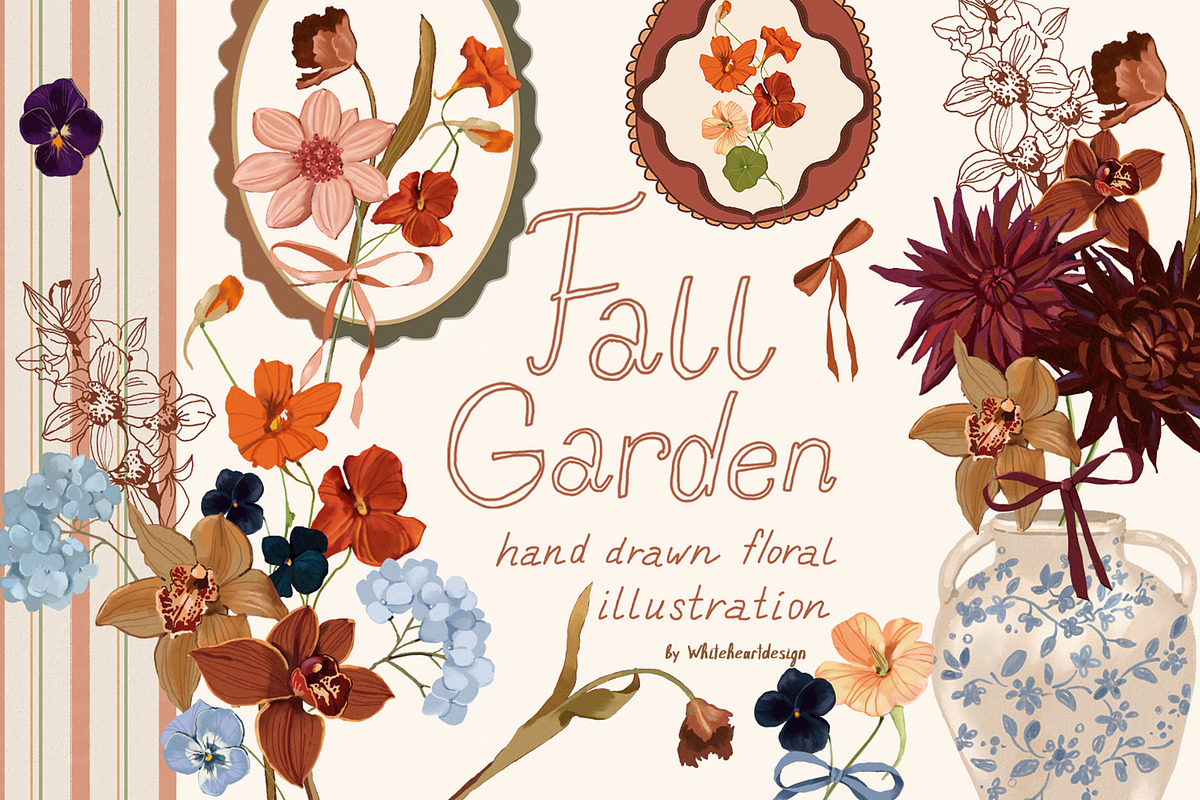 Cottagecore Illustratios Bundle, a Decorative Illustration by whiteheartdesign (Photo 23 of 23)