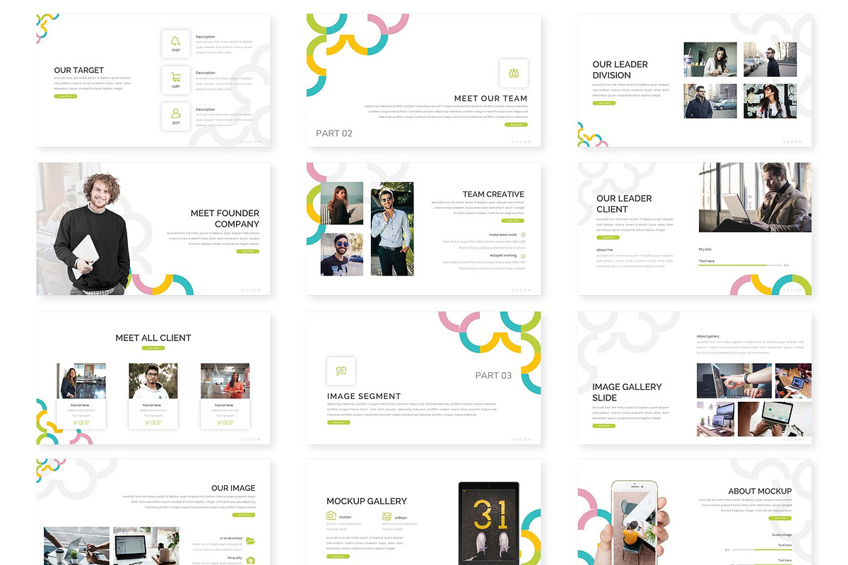 Accom - Powerpoint Template, a Presentation Template by inspirasign (Photo 3 of 4)