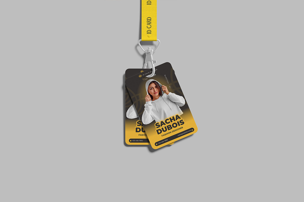 ID CARD MOCKUP, an Advertising Mockup by Bangdastudio (Photo 2 of 5)