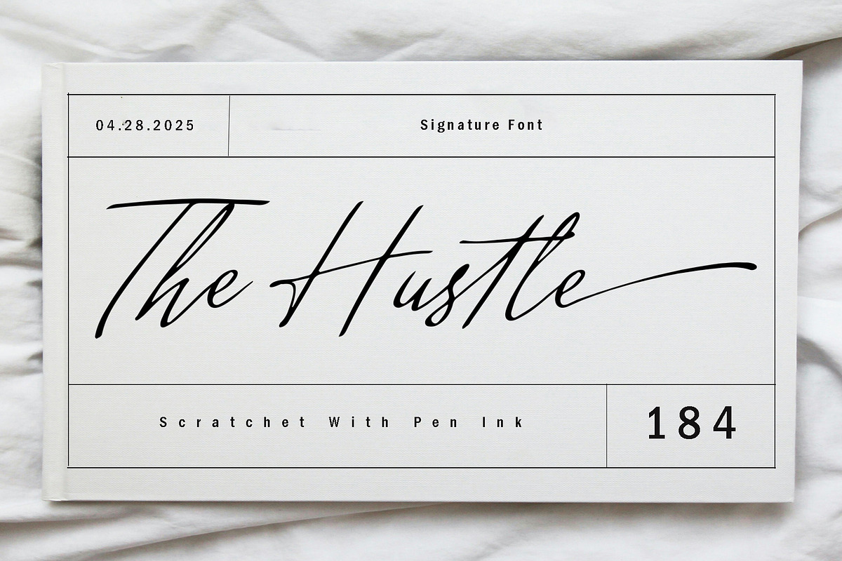 Kovino Signature, a Handwritten Font by Sulthan Studio (Photo 2 of 8)