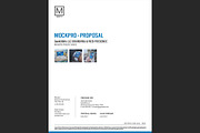 Simple Proposal Template Indesign, a Stationery Template by Shop Mockpro (Thumbnail 3 of 20)