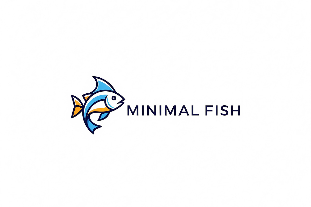 Minimal Fish Logo, a Branding & Logo Template by Logocreative (Photo 1 of 2)