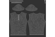 White Men's Polo Shirt 3D Model, an Object 3D Model by rebrandy (Thumbnail 6 of 9)