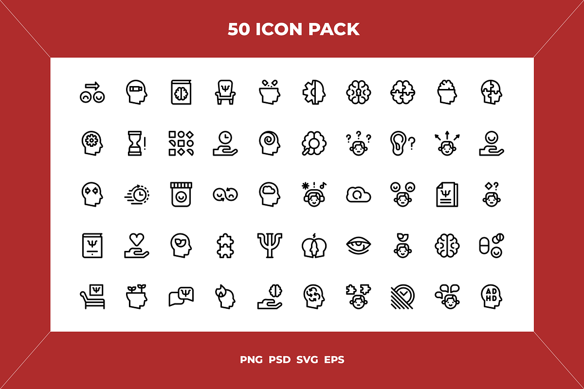 Therapy icons, an Outline Icon by Wencory (Photo 1 of 2)