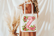 Watercolor Strawberry Alphabet Clip, a Seasonal Illustration by designcity5 (Thumbnail 5 of 5)
