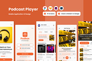 Podbox - Podcast Player Mobile App, an App Template by twinstd (Thumbnail 1 of 5)